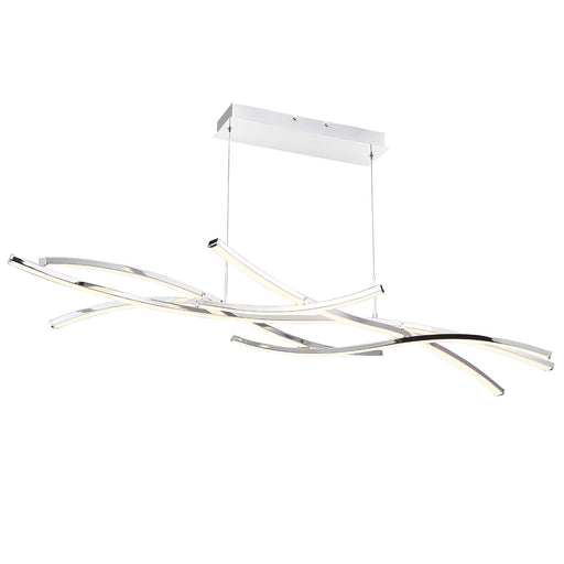 PD-60964-CH - Divergence LED Chandelier in Chrome by W.A.C. Lighting