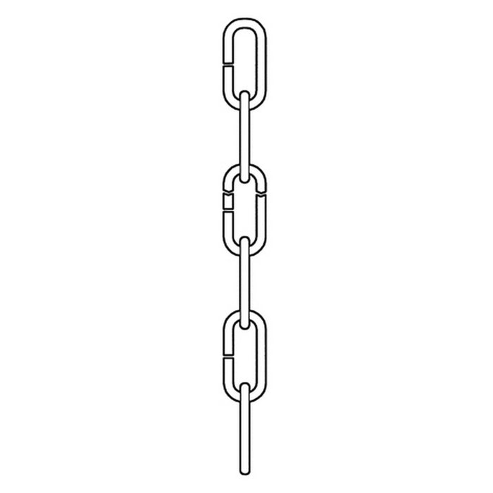 Replacement Chain Decorative Chain in Brushed Nickel