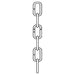 Replacement Chain Decorative Chain in Bronze