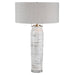 28275 - Lenta 2-Light Table Lamp in Brushed Nickel by Uttermost