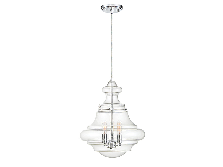 Meridian 3-Light Pendant (M70058CH)