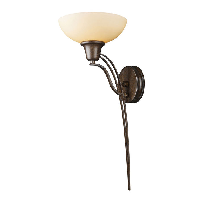 61000-1 - Landmark 1-Light Wall Sconce in Brown by ELK Home