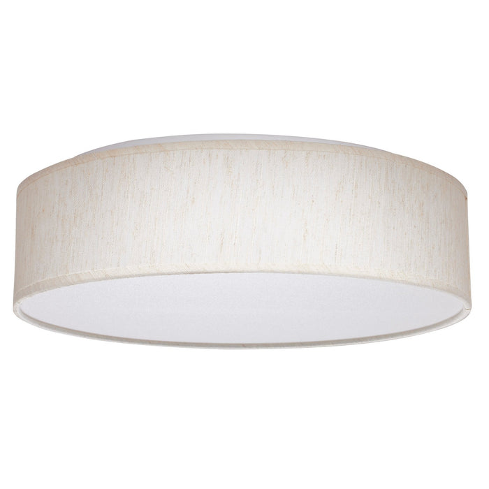 62-998 - LED Flush Mount in Beige Fabric by Nuvo Lighting