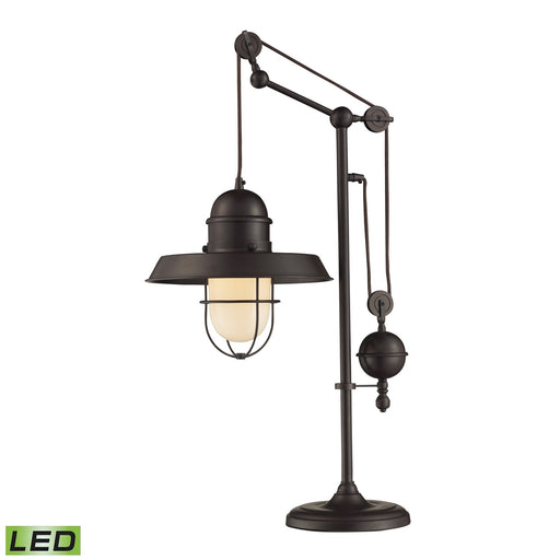 65072-1-LED - Farmhouse LED Table Lamp in Oil Rubbed Bronze by ELK Home