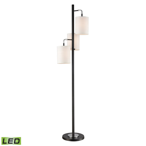 77101-LED - Uprising LED Floor Lamp in Black by ELK Home