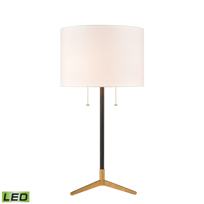 D3120WHT-LED - Clubhouse LED Table Lamp in Matte Black by ELK Home