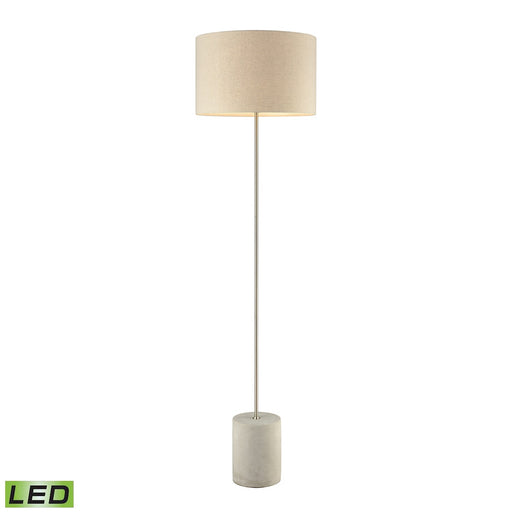 D3452-LED - Katwijk LED Floor Lamp in Polished Concrete by ELK Home