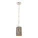 32475/1 - Abaca 1-Light Mini Pendant in Polished Nickel by ELK Home