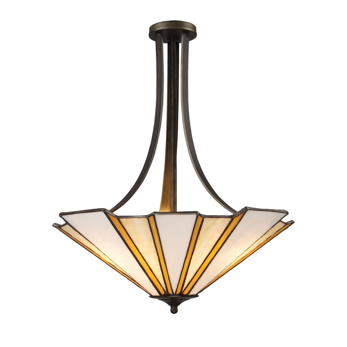 08003-AB - 3-Light Pendant in Antique Bronze by ELK Home