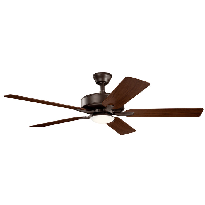 Basics Pro 52" Designer Ceiling Fan in Satin Natural Bronze from Kichler Lighting, item number 330019SNB