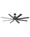 Vantage 66" LED Ceiling Fan in Matte Black from Hinkley Lighting, item number 902466FMB-LWD