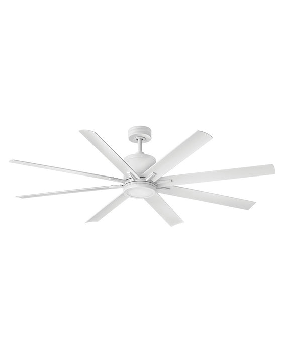 Vantage 66" LED Ceiling Fan in Matte White from Hinkley Lighting, item number 902466FMW-LWD