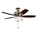 Terra Select 52" LED Ceiling Fan in Burnished Antique Pewter from Kichler Lighting, item number 330347BAP