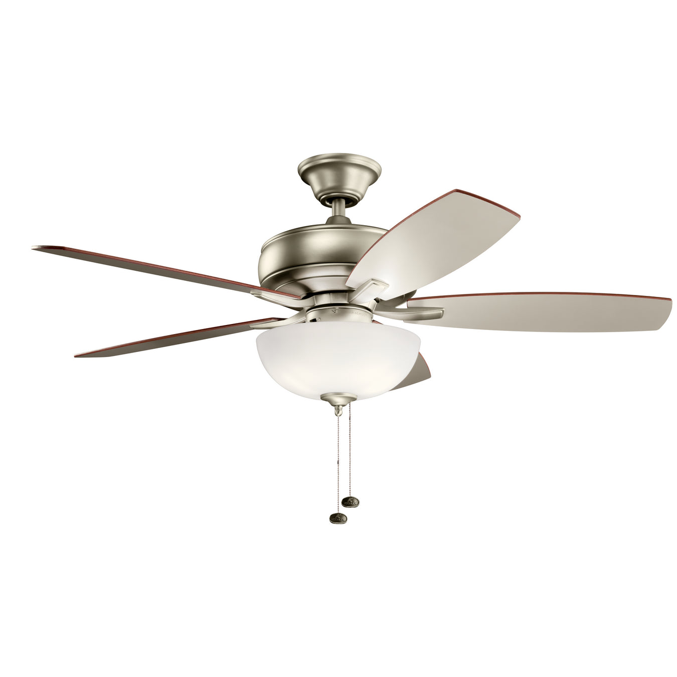 Terra Select 52" LED Ceiling Fan in Brushed Nickel from Kichler Lighting, item number 330347NI