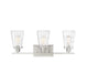 Vaughan 3-Light Bath in Satin Nickel