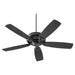 Alto Patio Transitional Patio Fan in Textured Black