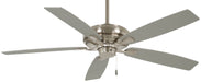 Watt 60" Ceiling Fan in Brushed Nickel