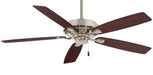 Watt 60" Ceiling Fan in Polished Nickel