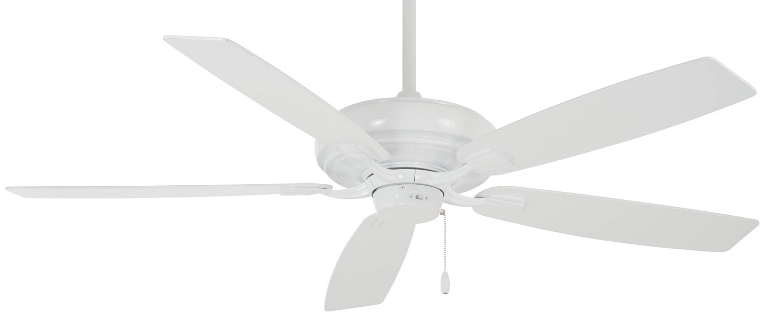 Watt 60" Ceiling Fan in White