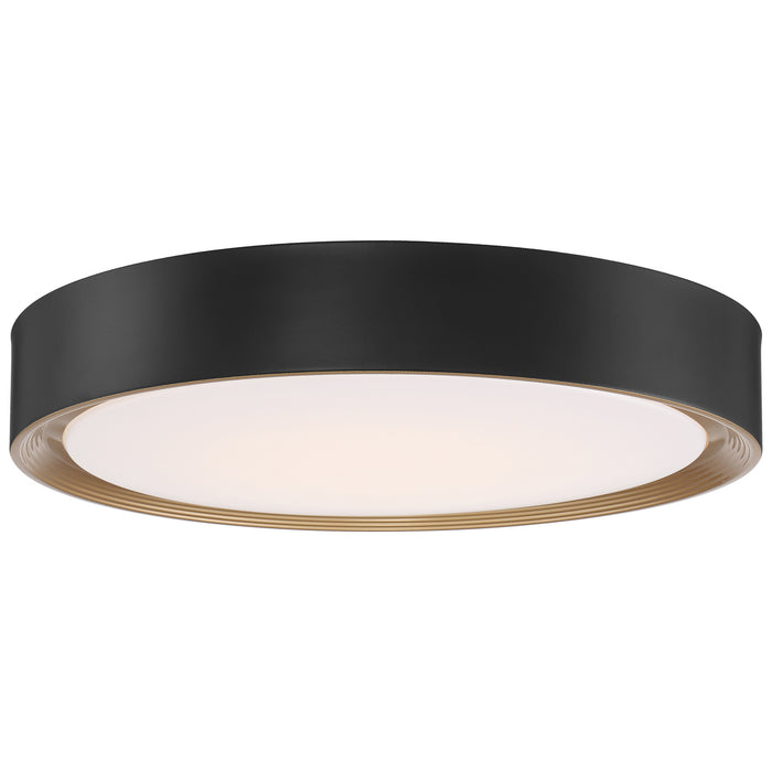 Malaga LED Flush Mount in Matte Black - Lamps Expo