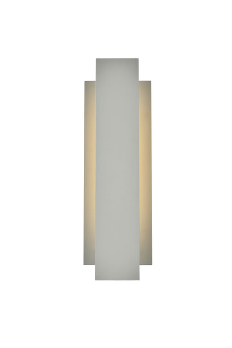 Raine Outdoor Wall Light in Silver