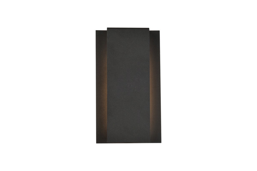 Raine Outdoor Wall Light in Black