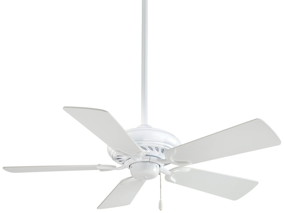 Supra 44" Ceiling Fan in White