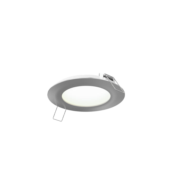 LED Recessed Panel Light in Satin Nickel