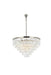 Sydney 33-Light Chandelier in Polished Nickel with Clear Royal Cut Crystal