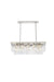 Sydney 12-Light Chandelier in Polished Nickel with Clear Royal Cut Crystal