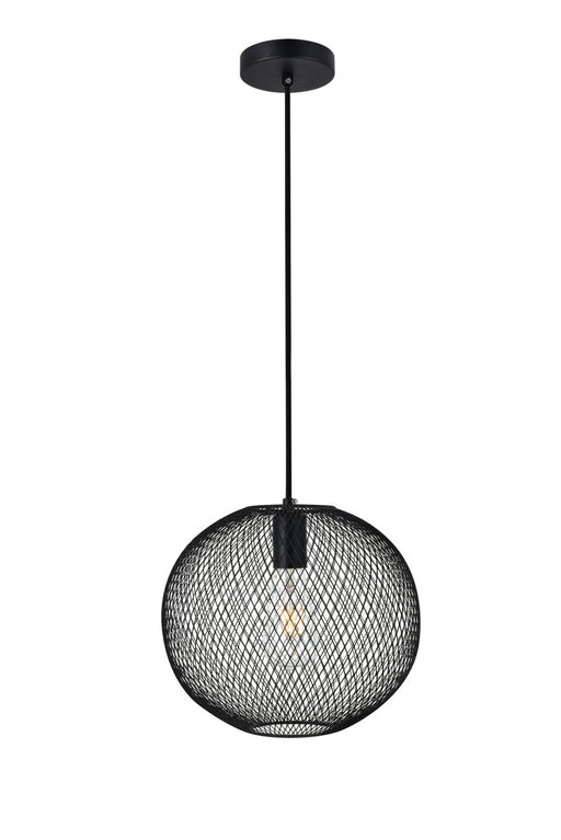 Keller 1-Light Pendant in Black