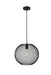 Keller 1-Light Pendant in Black