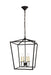 Maddox 4-Light Pendant in Black