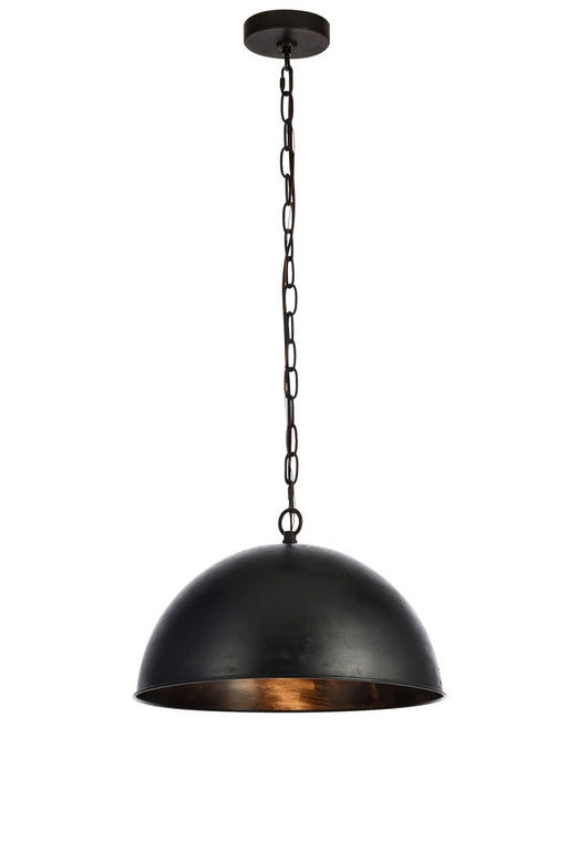 Merce 1-Light Pendant in Vintage Black