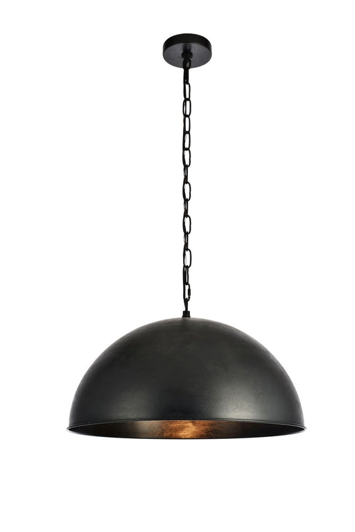 Merce 1-Light Pendant in Vintage Black