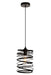 Hopper 1-Light Pendant in Black