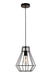 Jago 1-Light Pendant in Black