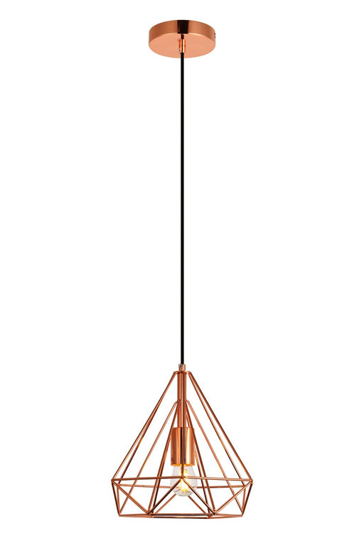 Jago 1-Light Pendant in Copper