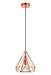 Jago 1-Light Pendant in Copper