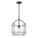 Harmon One Light Pendant in Matte Black