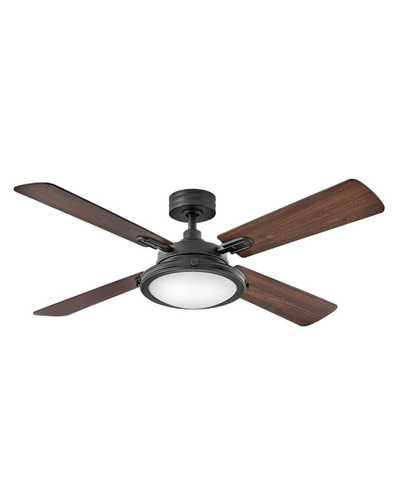 Collier 54" Ceiling Fan in Matte Black by Hinkley Lighting