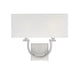 Rhodes 2-Light Sconce in Satin Nickel