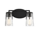 Sacremento 2-Light Bath in Black