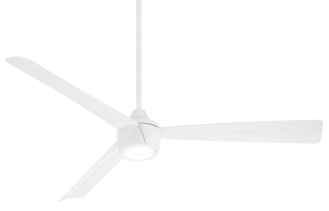 Skinnie 56" Ceiling Fan in Flat White