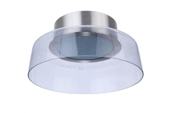 Centric LED Flushmount in Brushed Polished Nickel - Lamps Expo