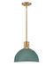 Argo LED Pendant in Sage Green by Hinkley Lighting