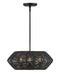 Luca Three Light Chandelier in Black by Hinkley Lighting