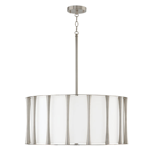 Bodie Four Light Pendant in Brushed Nickel