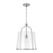 Madison One Light Pendant in Brushed Nickel