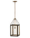 Shaw One Light Pendant in Black by Hinkley Lighting